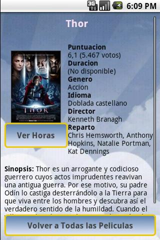 Cartelera de Cine截图1