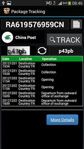 Parcel Tracker截图3