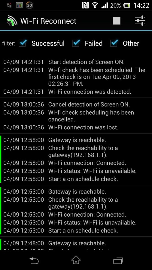 Wi-Fi Reconnect截图3