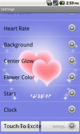 Hearts and Flowers LWP Free截图4