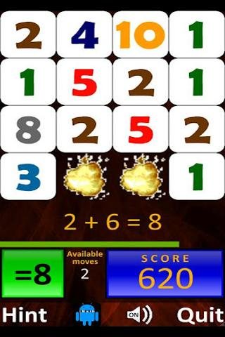 Droid Math 4 Kids Free截图2