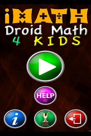 Droid Math 4 Kids Free截图4