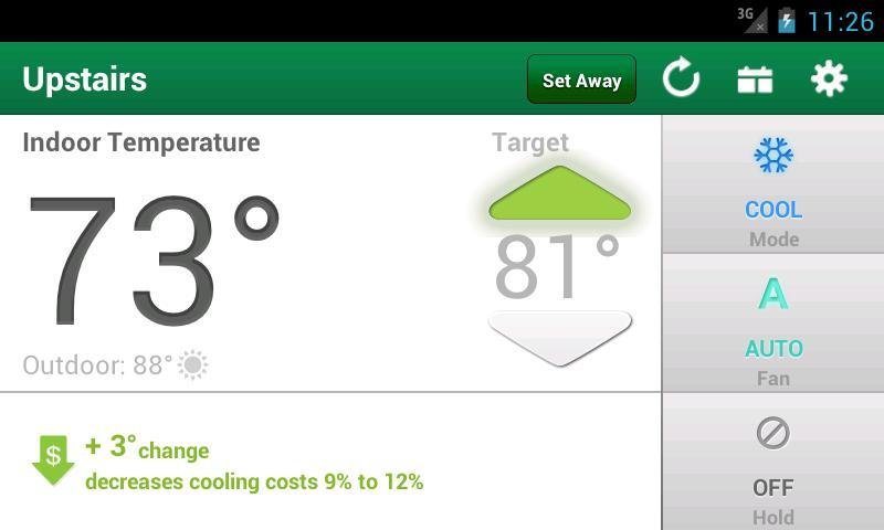 SolarCity Smart Thermostat截图4