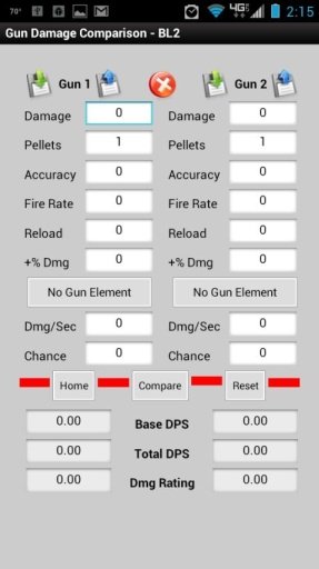 Borderlands DPS Calculator截图2