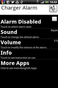 Charger Alarm截图