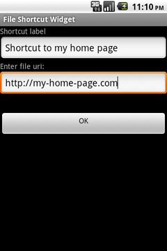 URI Launch Home Screen Widget截图