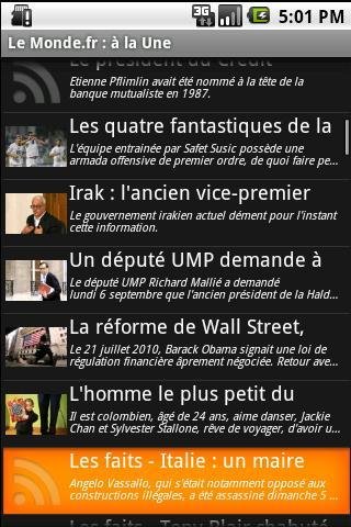 WM Lecteur RSS截图3