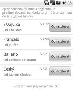 Easy SMS Czech language截图
