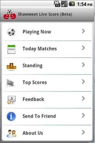 Shawweet Football Soccer Live截图1