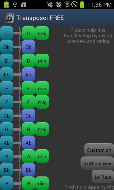 Chord Transposer for Music截图1