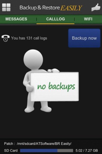 Backup Contact and SMS截图6