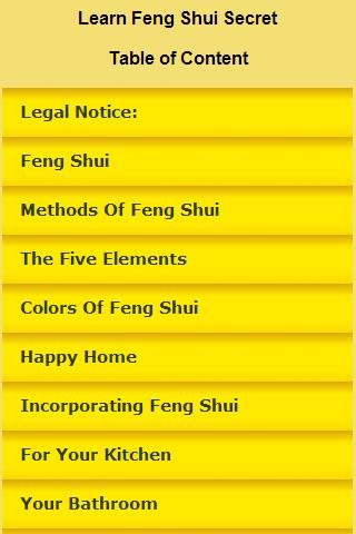 Learn Feng Shui Secrets截图2