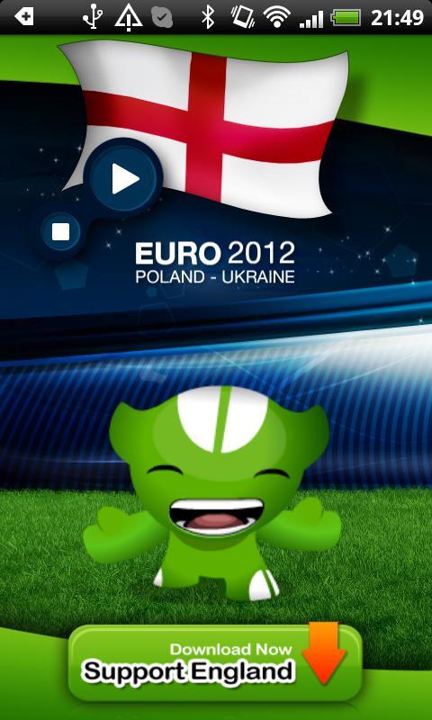 EURO 2012 ENGLAND Anthem截图1