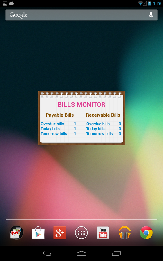 Bills Monitor Free截图7