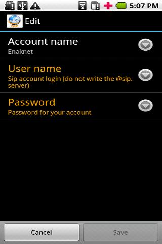 Enaknet SIP客户端截图2