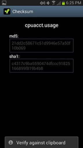 Checksum MD5 &amp; SHA1截图4