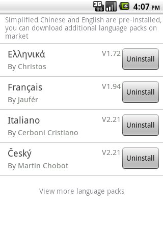 Easy SMS Czech language截图4