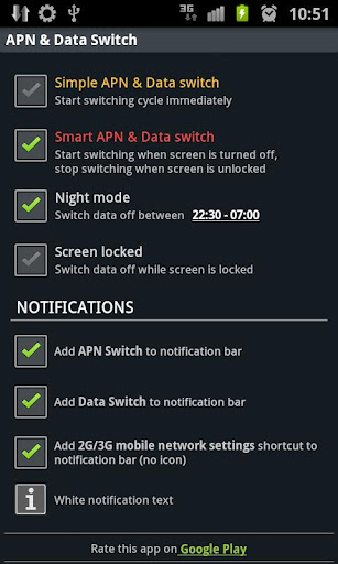 APN &amp; Data Switch Trial截图10