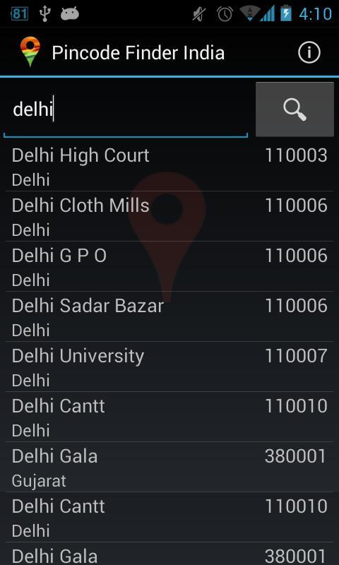 Pincode Finder India截图2