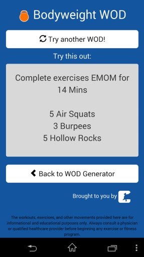 WOD Generator截图2