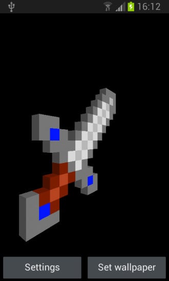 Voxel Craft Live Wallpaper截图1