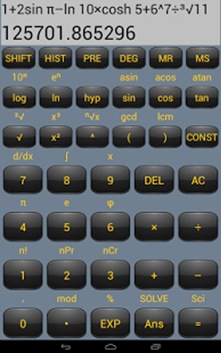 Pi Scientific Calculator截图11