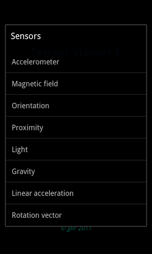 Sensor viewer L截图2