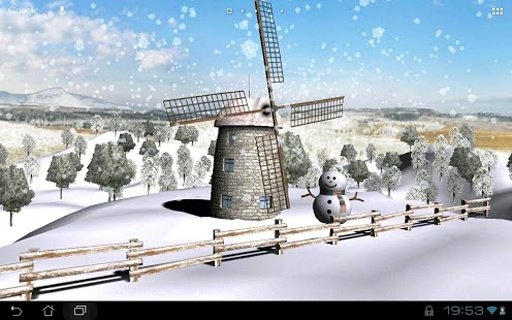 Beautiful Windmill LWP free截图10