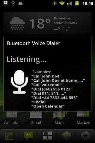 Bluetooth Voice Dial Wid...截图4