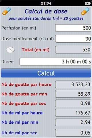 Calcul de dose - Infirmière截图3