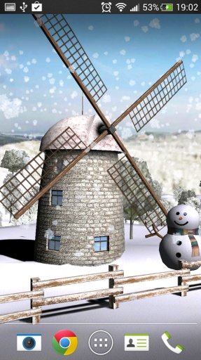 Beautiful Windmill LWP free截图6