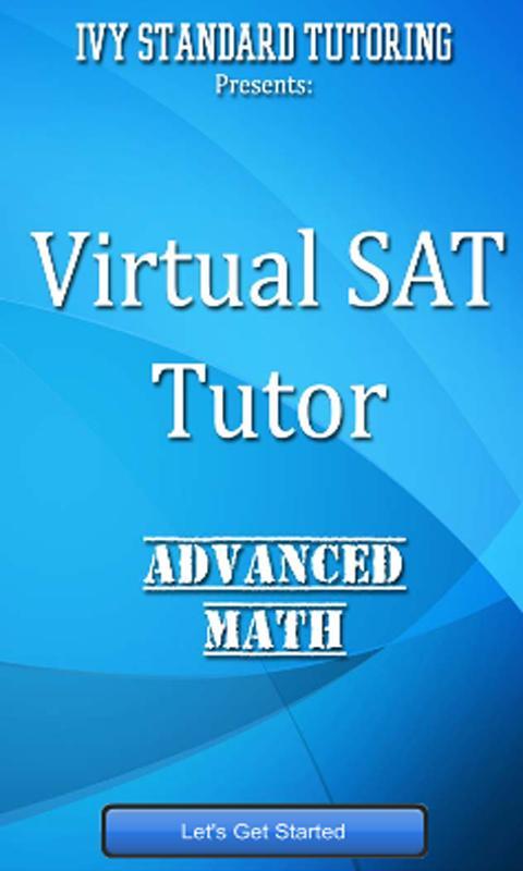 Virtual SAT Tutor - Math截图3