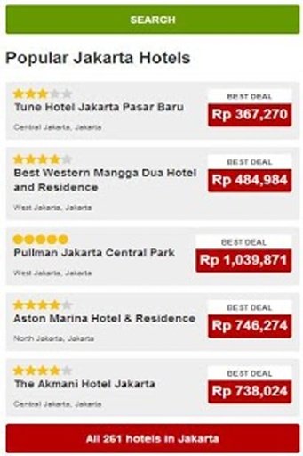 Indonesia Hotel 80% Discount截图3