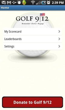 Golf 912 Mobile Scorecard截图