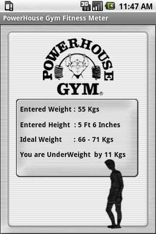 Powerhouse Fitness Meter截图2