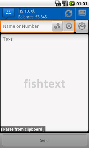 WebSMS: Fishtext Connector截图2