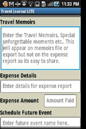 Travel Budget Event Journal-L截图8