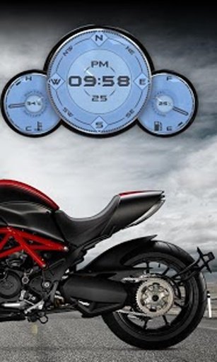 Ducati Diavel Compass HD LWP截图1