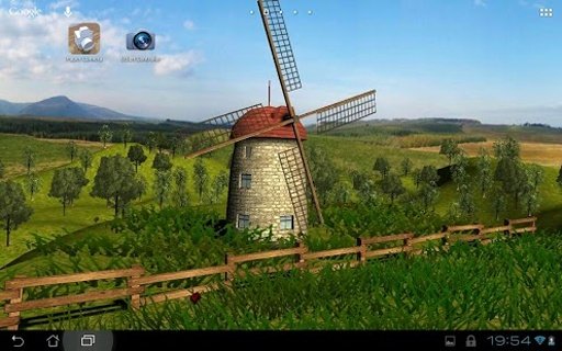 Beautiful Windmill LWP free截图7