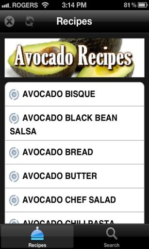 Avocado Recipes截图2