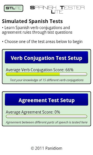 Spanish Tester Lite截图7