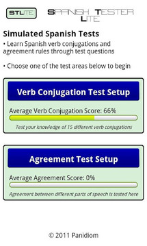 Spanish Tester Lite截图