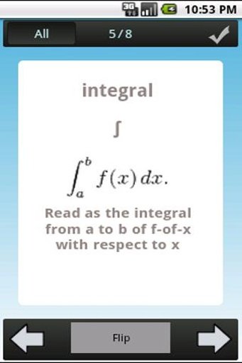 Math Symbol Flashcard Quiz截图4