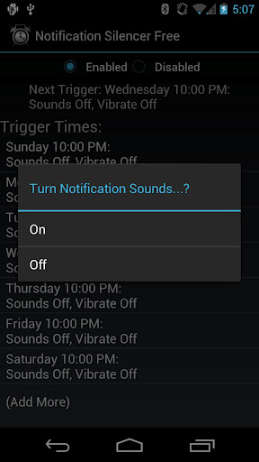 ICS Notification Silencer Free截图5