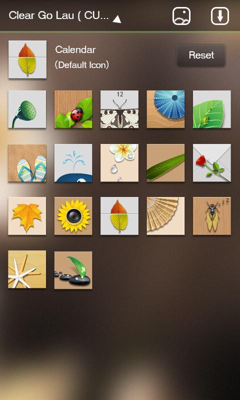 Clear GO Launcher Theme截图4