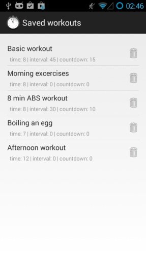 Abs Workout Timer截图2