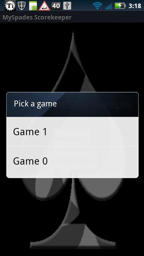 MySpades Scorekeeper截图1