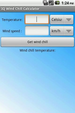 IQ Wind Chill Calculator截图4