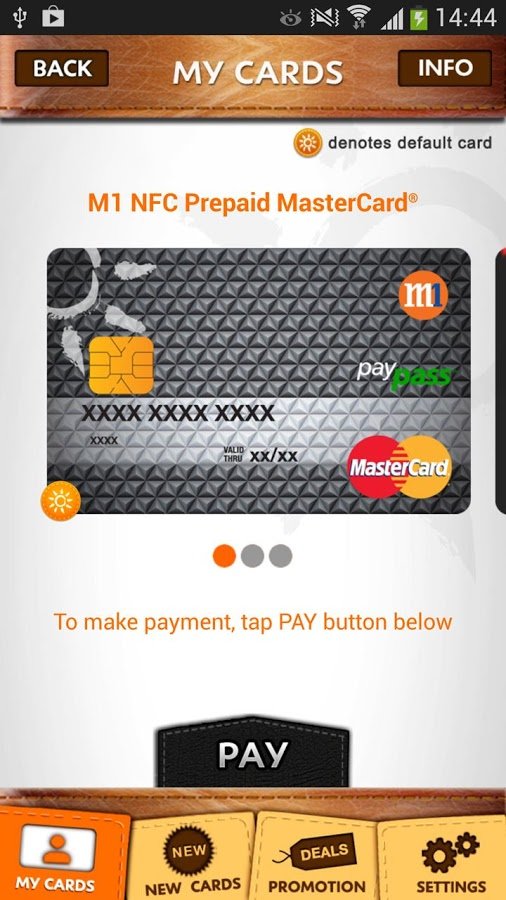 M1 Mobile Wallet截图1