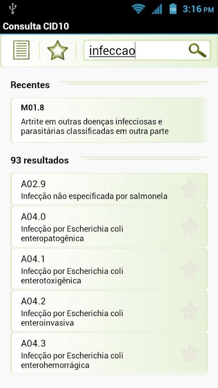 Consulta CID10 FREE截图7